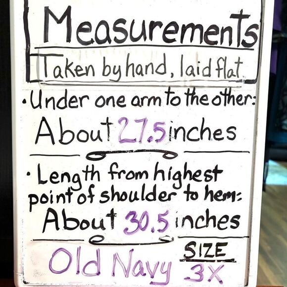 Old Navy The Classic Shirt 3X plaid flannel button up golden brown & cream - Picture 10 of 10